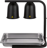 Teleskopisk varmelampe, 425x350x580 mm