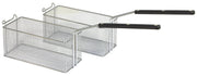 Frityrkurv Pro 700/900, 2x halv kurv, 18/23L, 140x330x150 mm
