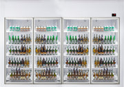 Kjølerom med 4 glassdører, 3600x1200x2200 mm