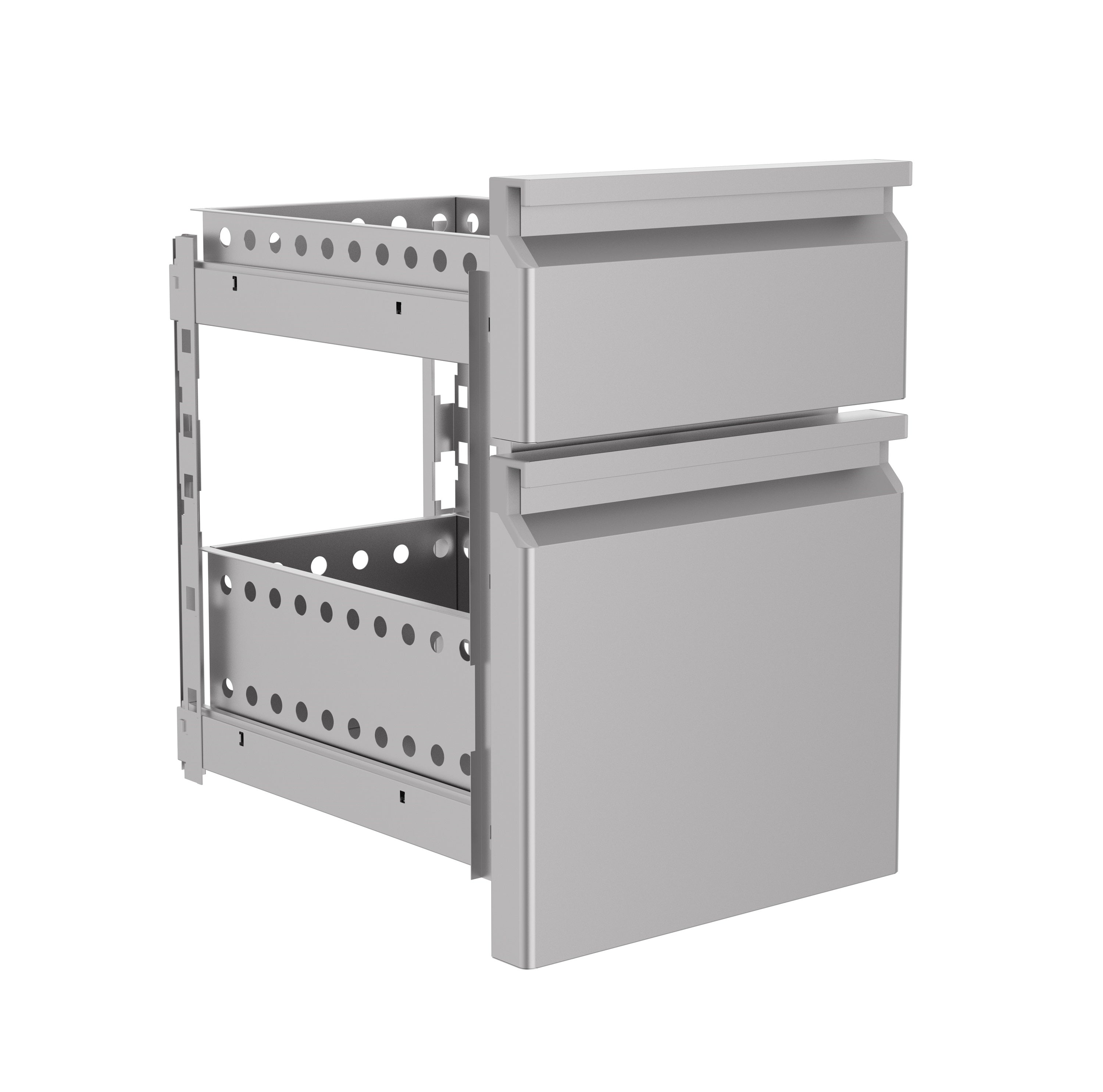 Skuffsett 2/3 monoblock myklukking