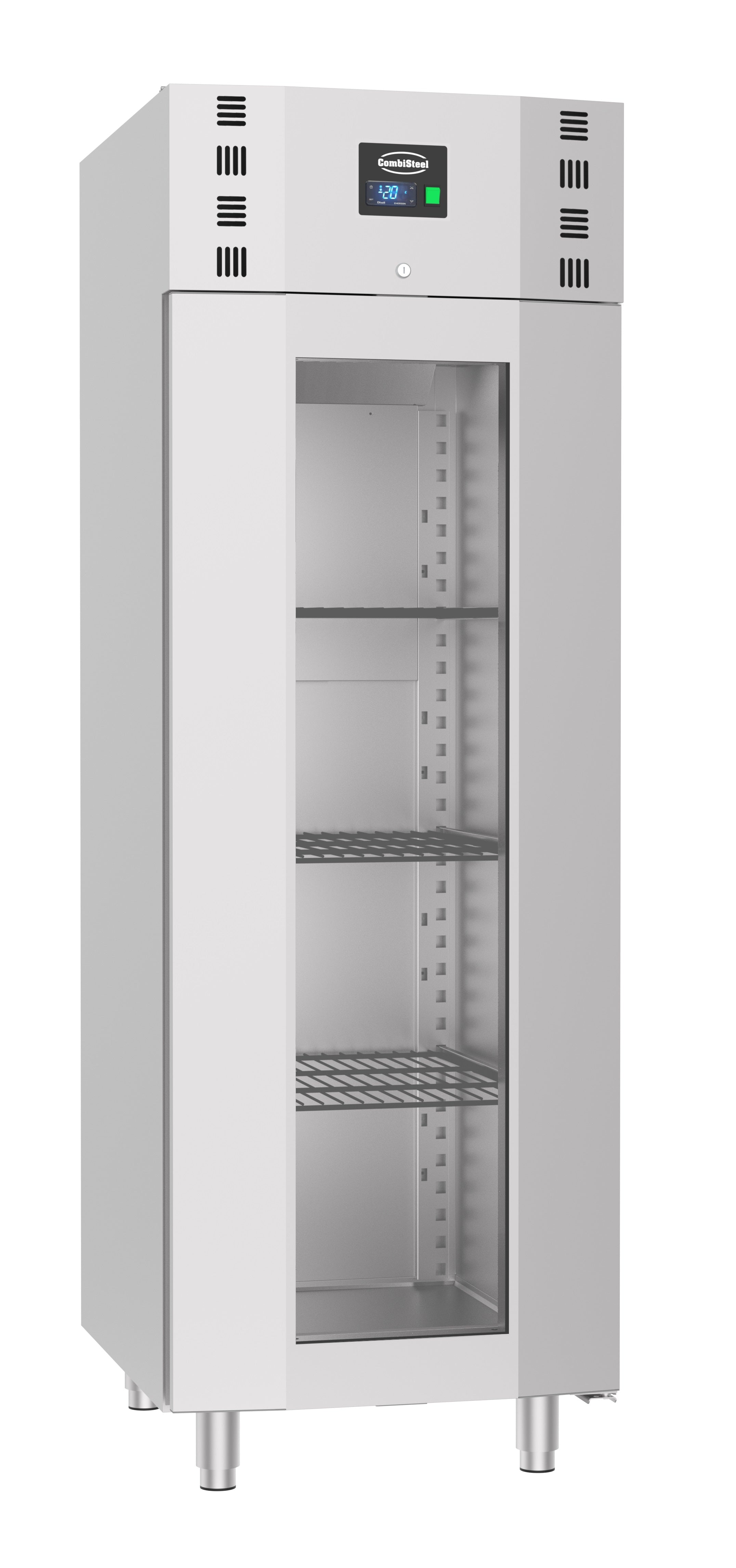 Fryser ss glassdør mono blokk 700 ltr