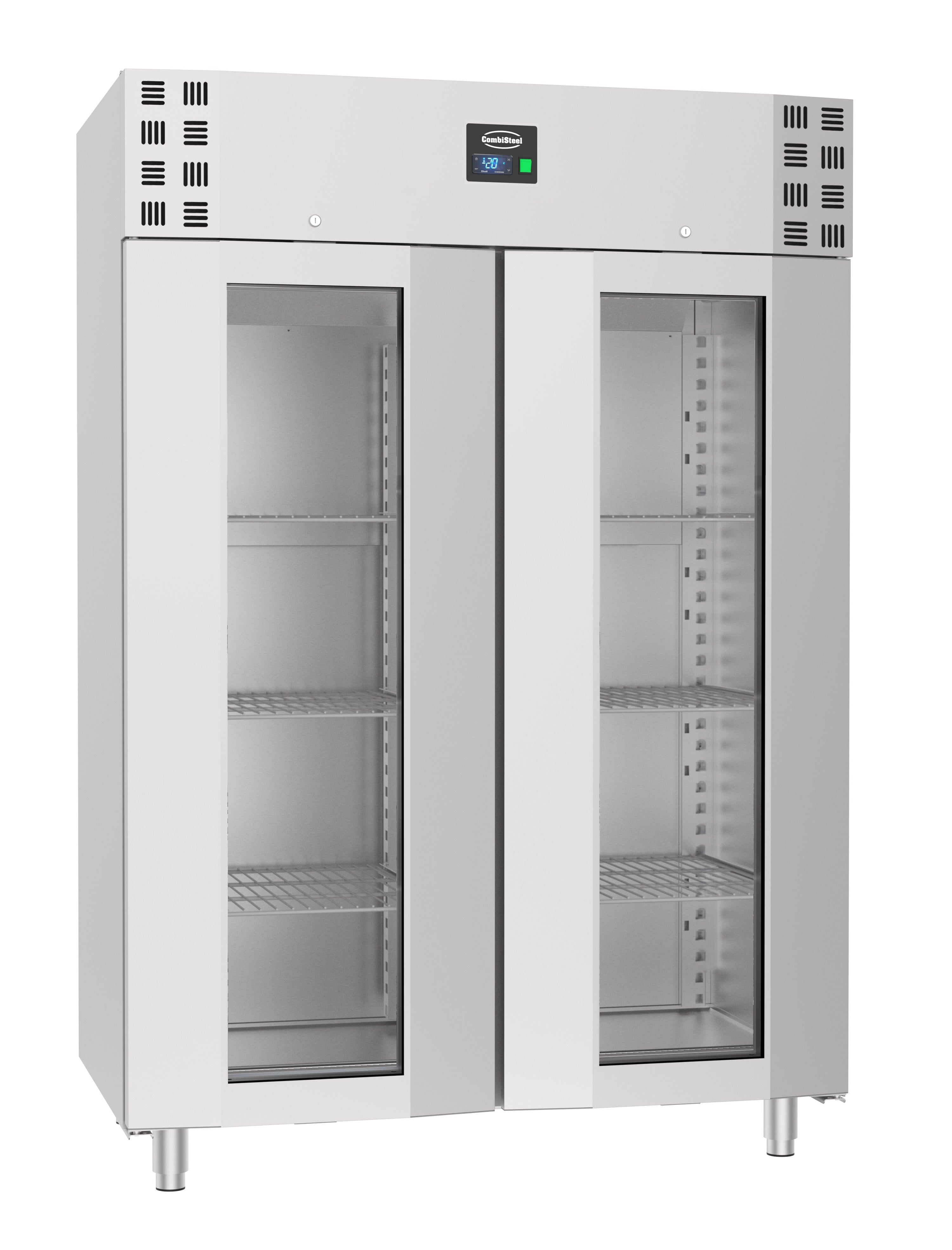 Fryser ss glassdør mono blokk 1400 ltr