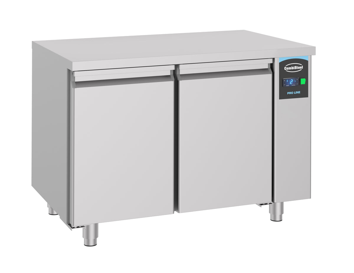 Kjølebenk Pro Line uten aggregat, 2 dører, 1125x700x850 mm