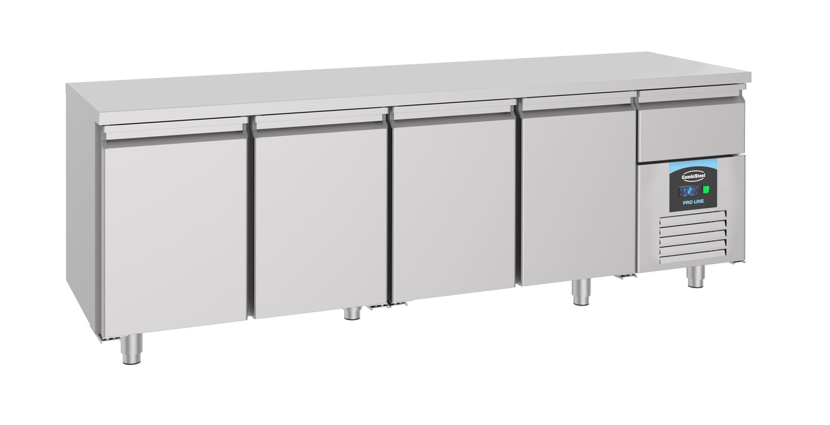 Kjølebenk Standard Line, 4 dører, 2330x700x850 mm