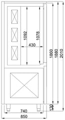 Blastchiller 15x 1/1gn.-3