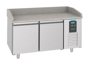 Pizzabenk 2 dører, 1550x800x1080 mm