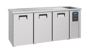 Ølkjølebenk 3 dører, type 1R, 2100x700x950 mm