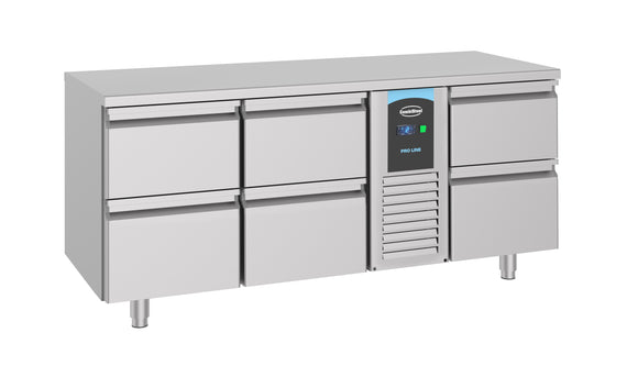 700 kjølebenk 6 skuffer monoblock energy line