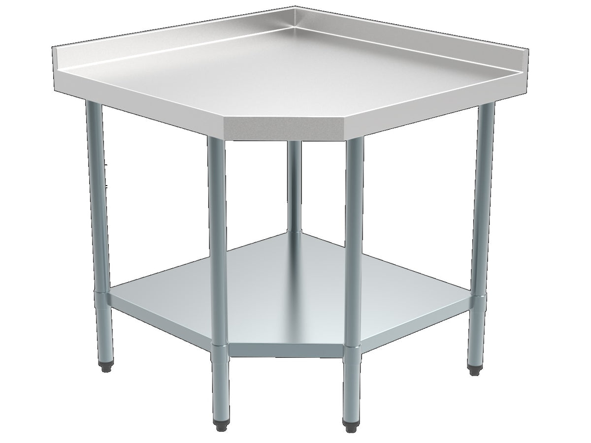 Hjørnebord flatpakket 900/900, 900x700x850 mm