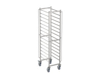 Ryddevogn flatpakket GN 2/1, 655x590x1785 mm