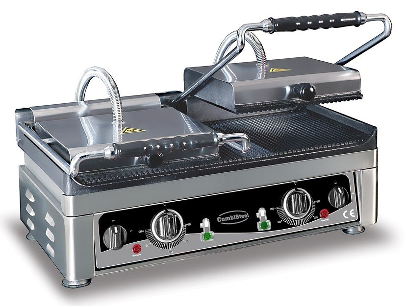 Kontaktgrill dobbelt rillet