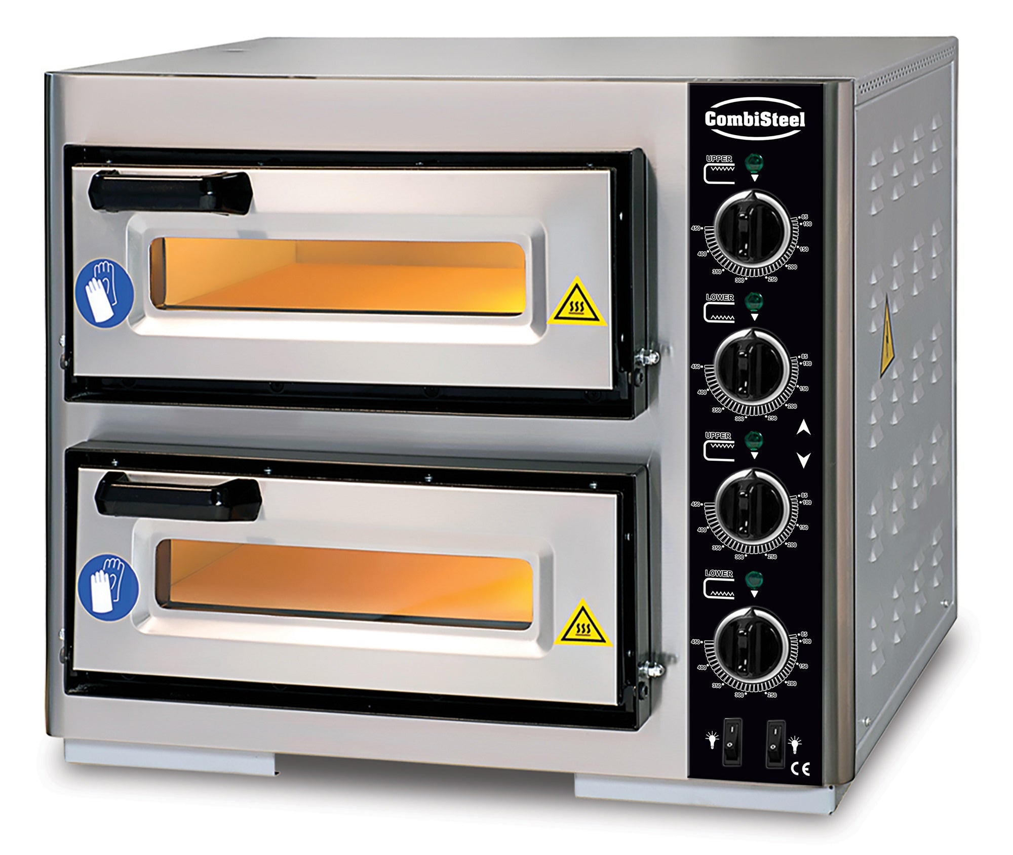Elec. pizzaovn dobbel 2 x 1