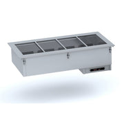 Innfelt bain-marie med varmluft 2/1