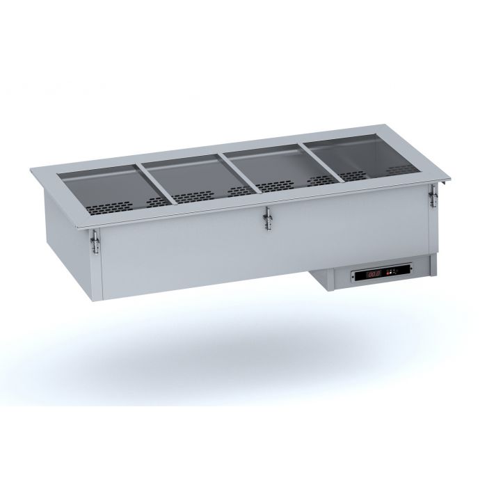 Innfelt bain-marie med varmluft 2/1