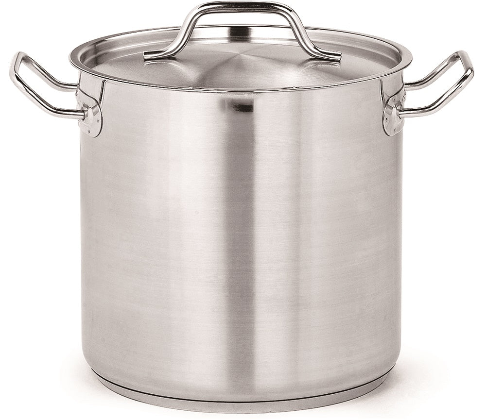 Dyp kanne høy ss + lokk ø20 6,3l