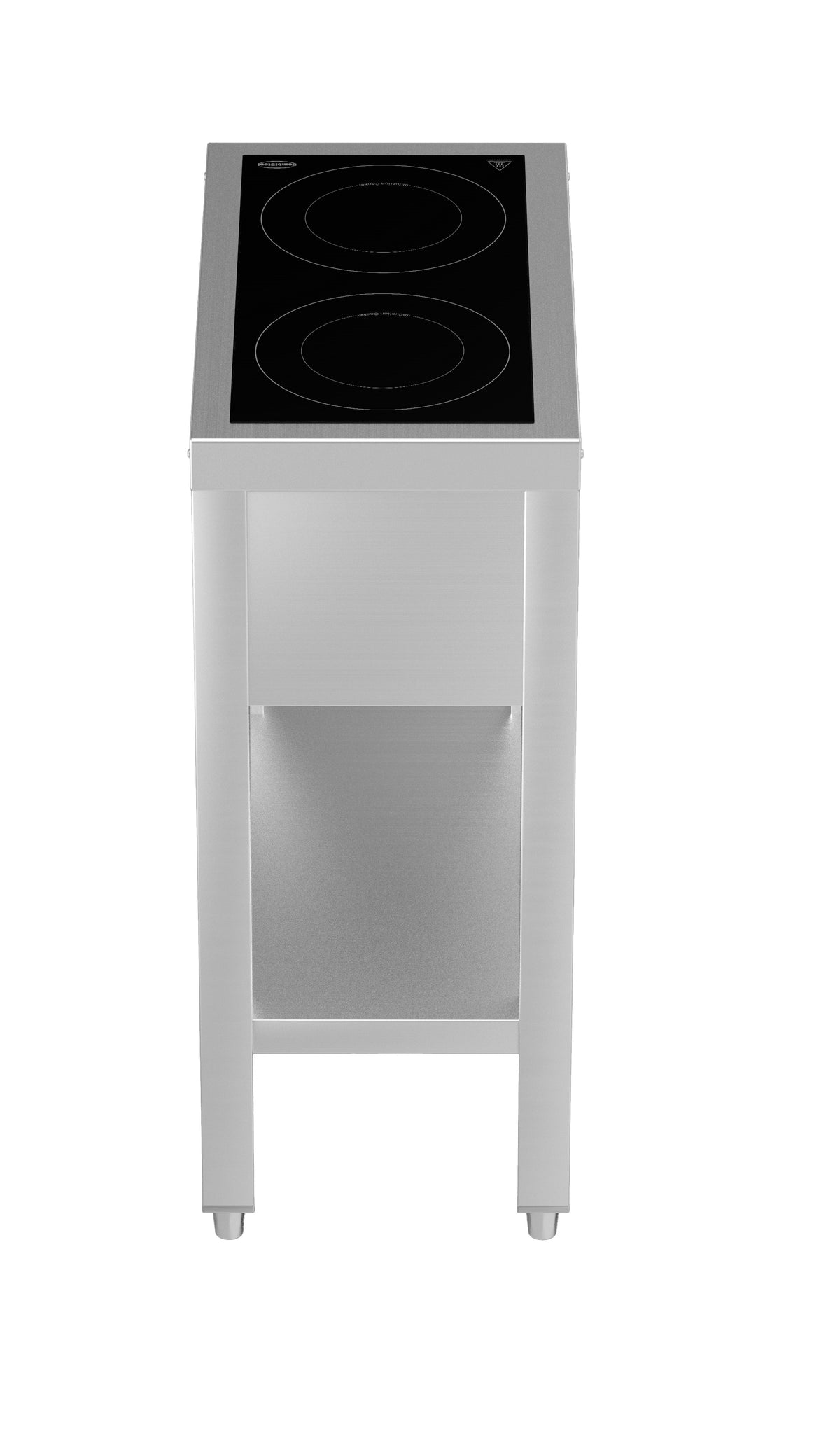 Induksjonskomfyr med åpent understell, 2 soner, 355x655x875 mm – bilde 14