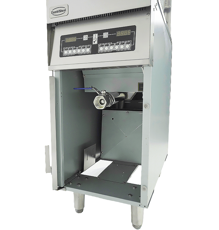 Elektrisk frityrkoker 1x25L, 400x800x1180 mm – bilde 9