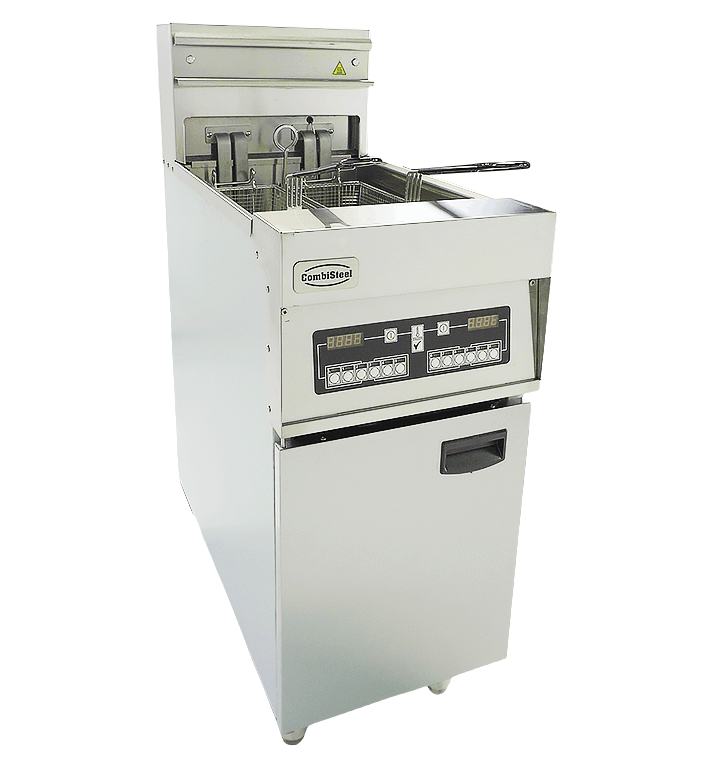 Elektrisk frityrkoker 1x25L, 400x800x1180 mm – bilde 10