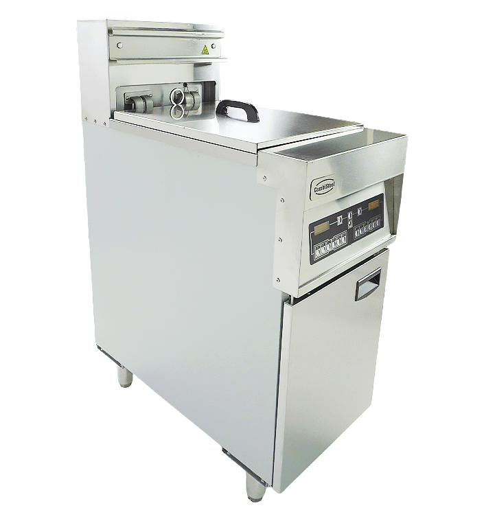 Elektrisk frityrkoker 1x25L, 400x800x1180 mm – bilde 11
