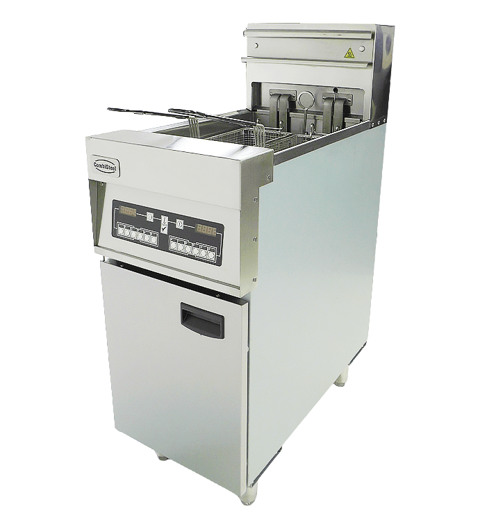 Elektrisk frityrkoker 1x25L, 400x800x1180 mm – bilde 7