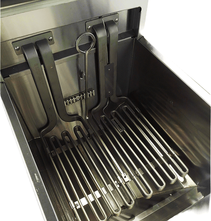 Elektrisk frityrkoker 1x25L, 400x800x1180 mm – bilde 13