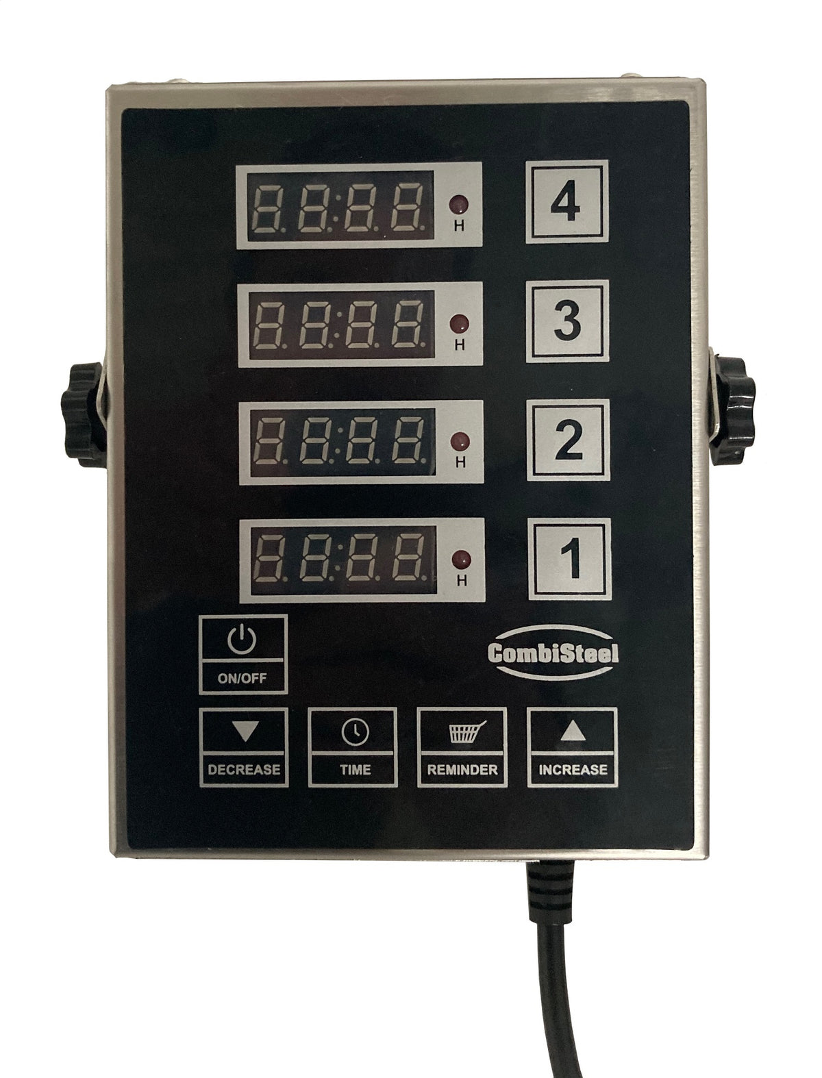 Digital kjøkkentimer DKT-4, 4 kanaler, 130x170x36 mm