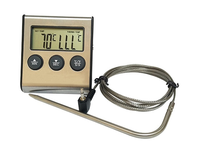 Digitalt termometer med timer