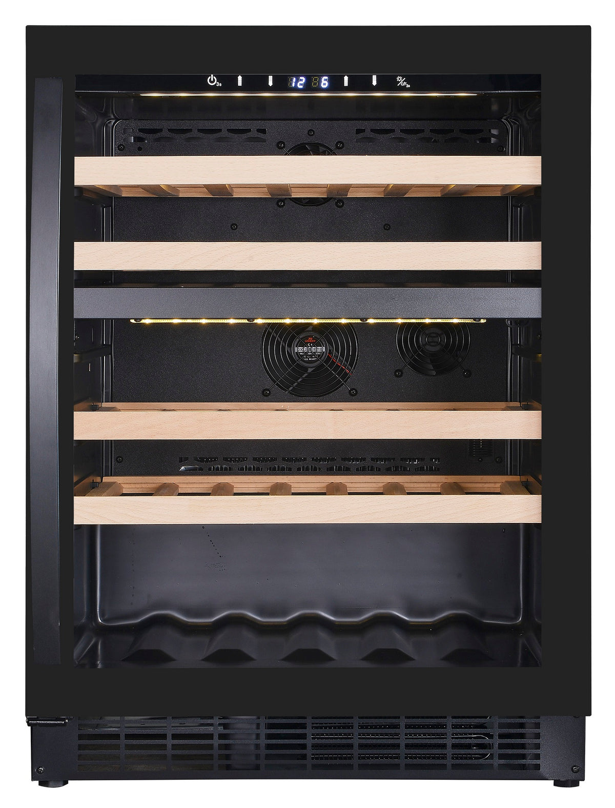 Vinkjøleskap 119L, 2 soner, 595x570x820 mm – bilde 4
