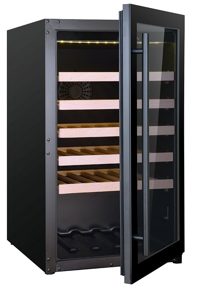 Vinkjøleskap 118L, 1 sone, 485x600x820 mm – bilde 7
