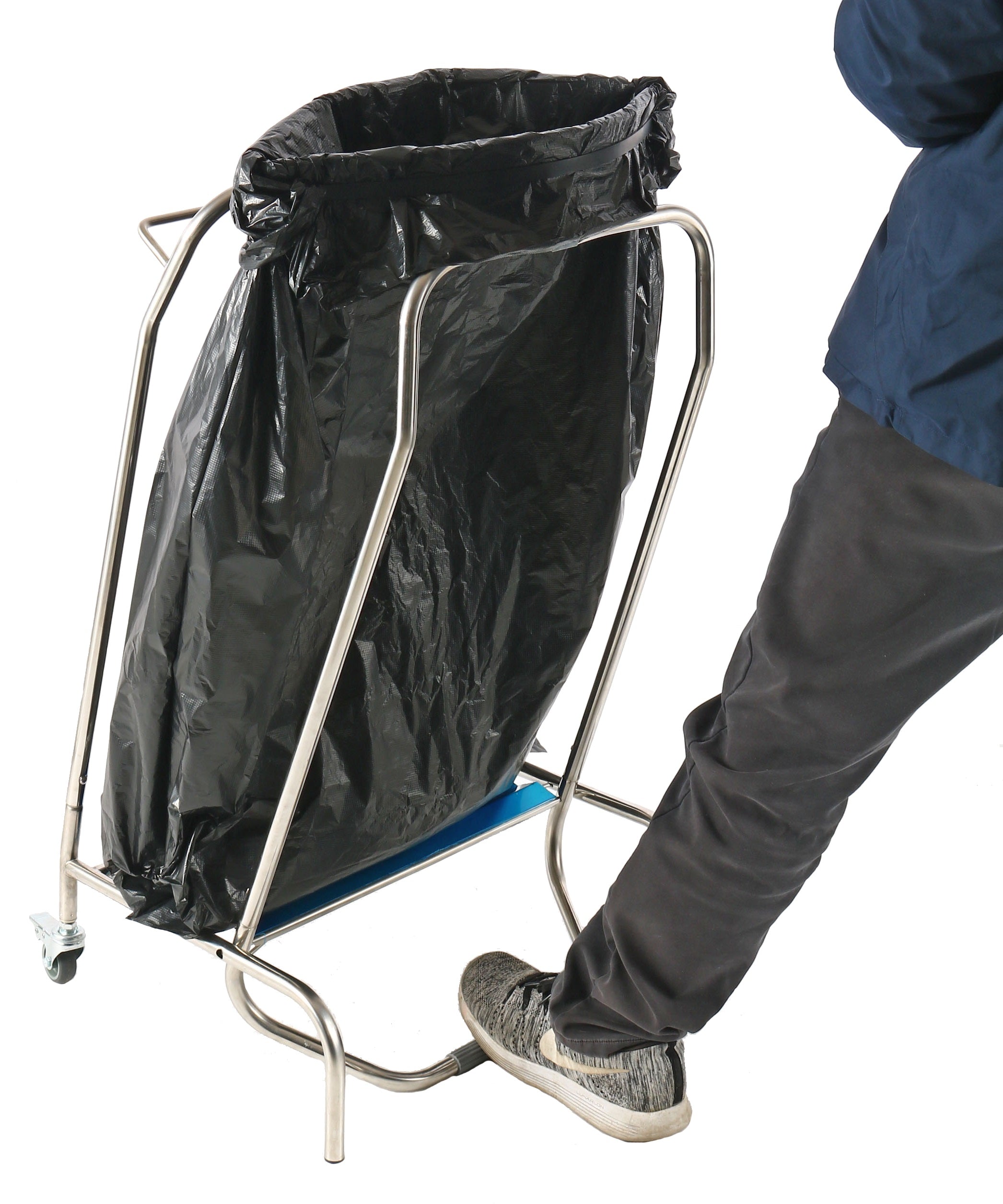 Pedalstyrt søppelsekkholder