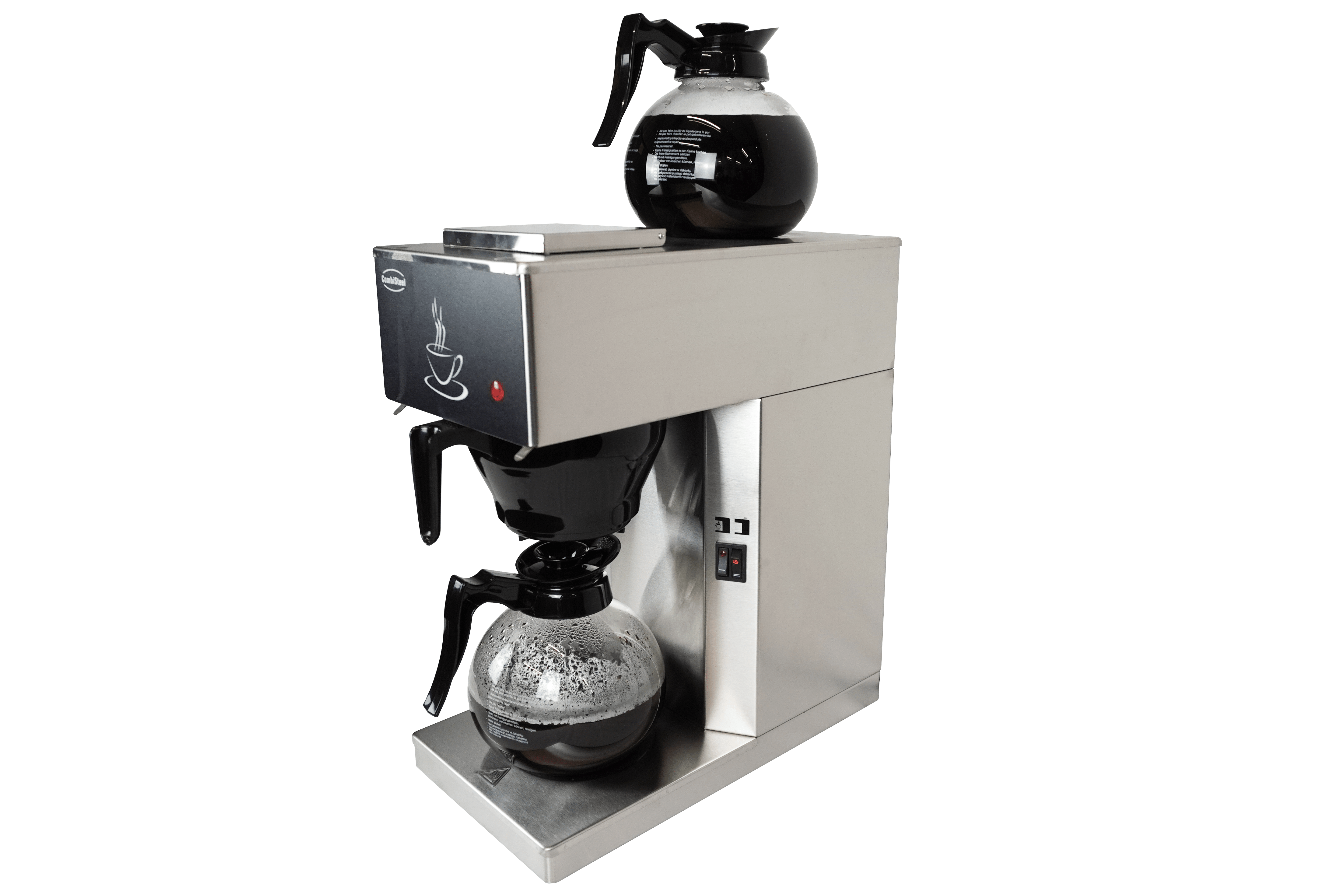Kaffemaskin inkl. 2 kaffekanner i glass 1,8l