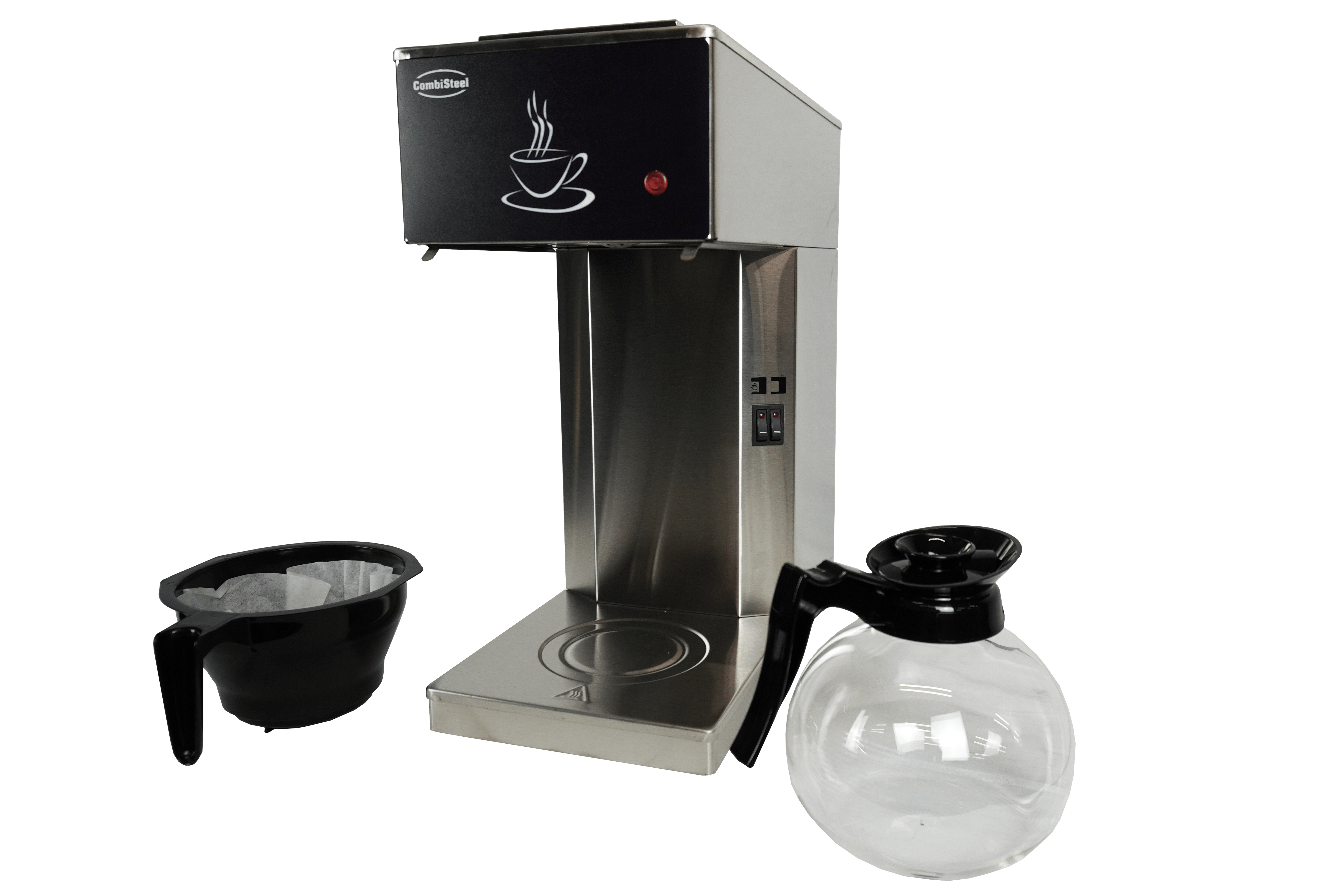 Kaffemaskin inkl. 1 kaffekanne i glass 1,8l