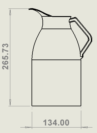 Kaffetermokanne 2,0l