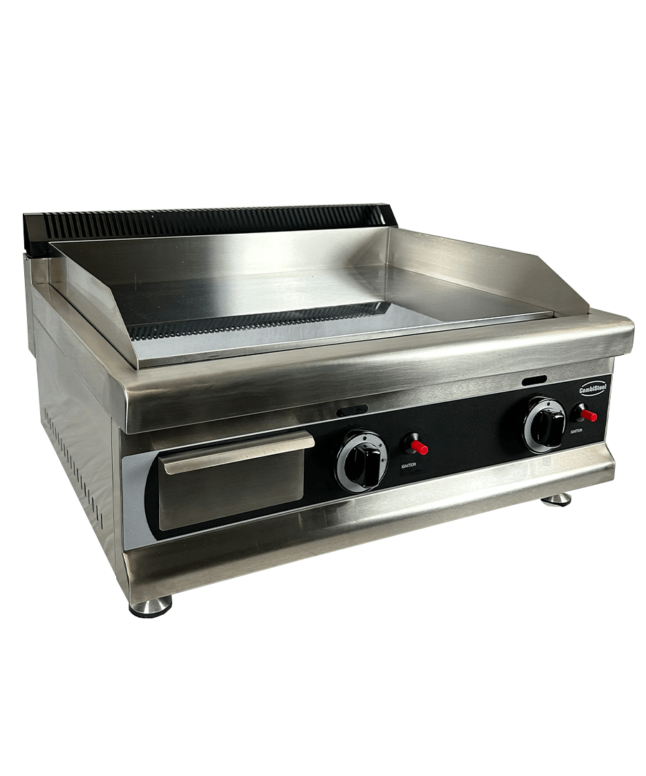 Gasssteking top krom 650