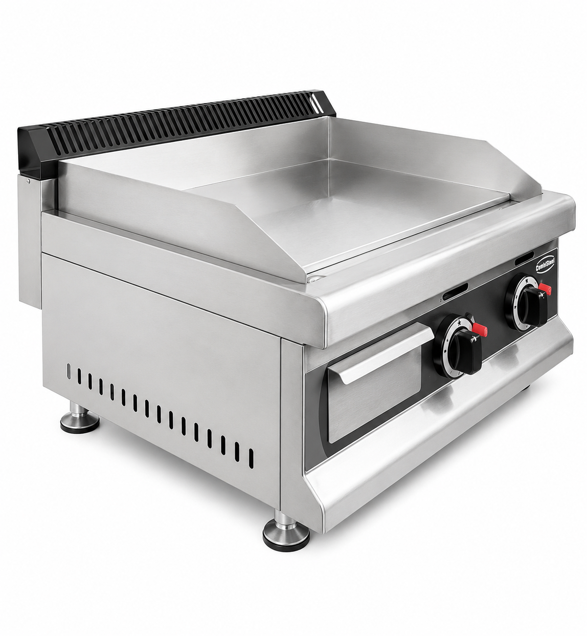 Gasstekeplate, forkrommet, 650x575x365 mm – bilde 9