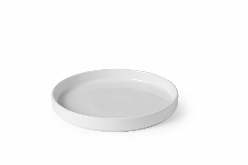 Plate med høy kant Oslo, HENDI, Oslo, Hvit, ⌀200x(H)25mm