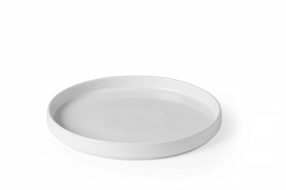 Plate med høy kant Oslo, HENDI, Oslo, Hvit, ⌀240x(H)26mm