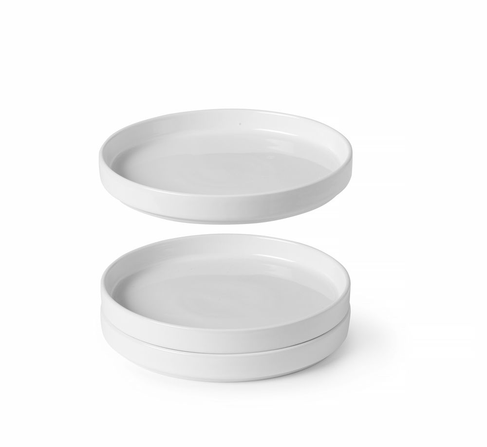 Plate med høy kant Oslo, HENDI, Oslo, Hvit, ⌀240x(H)26mm