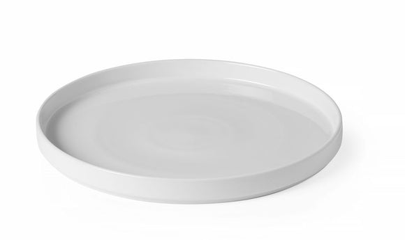 Tallerken med høy kant Oslo, Hvit, ⌀280x(H)28mm, Min. kjøp: 6