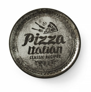 Pizzatallerken - Svart - 330mm, Min. kjøp: 6