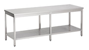 600 Arbeidsbord med underhylle, 2900x600x900 mm