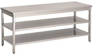 800 arbeidsbord 2 hyller 1100,-