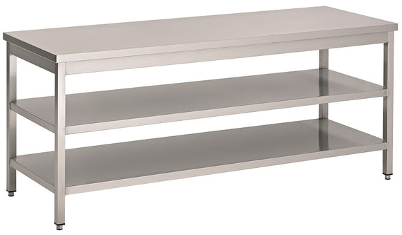 800 arbeidsbord 2 hyller 1300,-