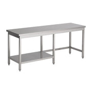 800 arbeidsbord halv bunnhylle 1800