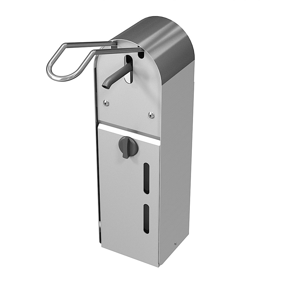Desinfeksjonspost inkl. albue-operert dispener