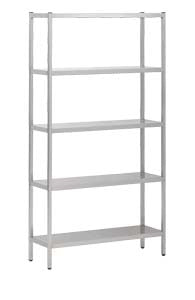 Hyllereol 5 nivåer, 1500x400x1800 mm