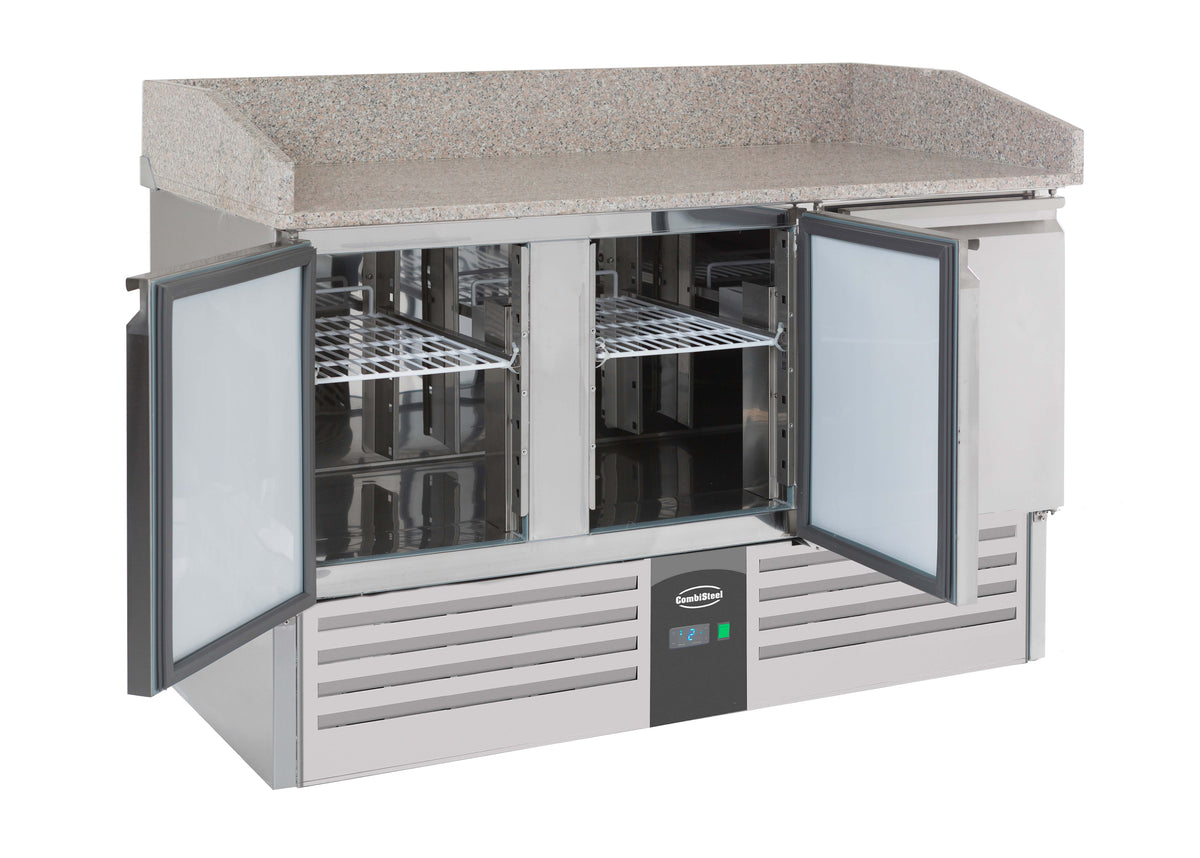 Pizzabenk 3 dører, 1400x700x1020 mm – bilde 7