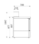 Pizzabenk 3 dører-4