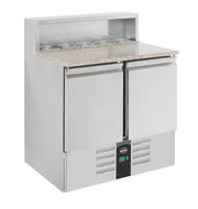 Pizzabenk 2 dører, 903x700x1090 mm