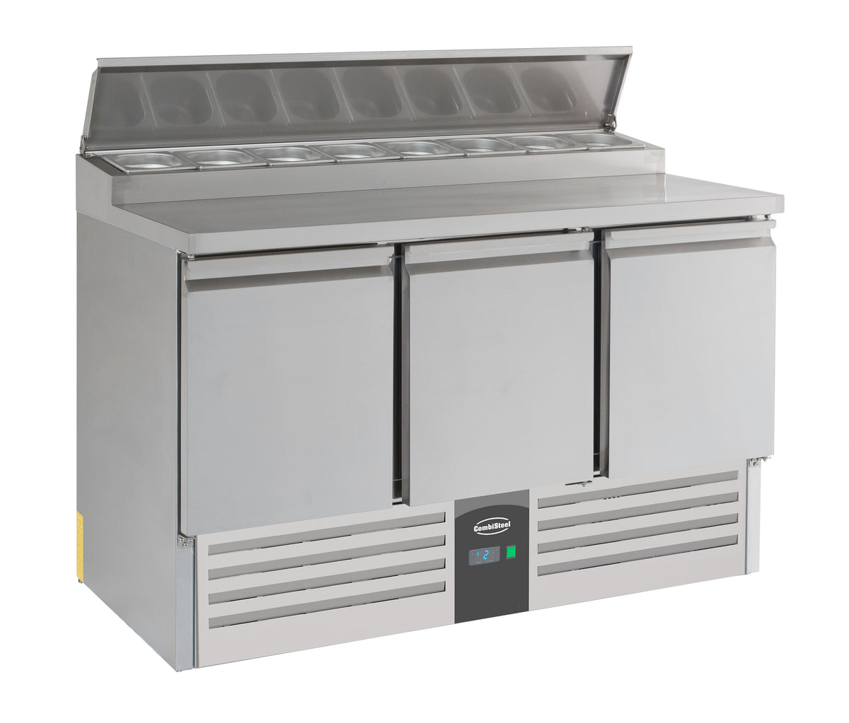 Saladette Compact Line, 3 dører, 1365x700x970 mm